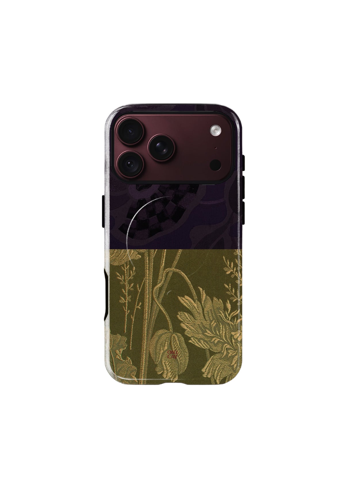 Fig iPhone case on white background