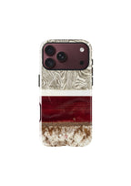 Garnet iPhone case on white background