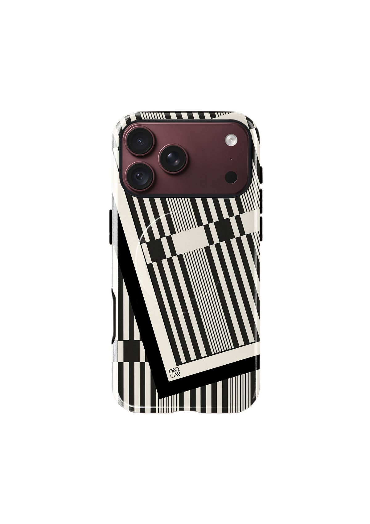 Marquee iPhone case on white background