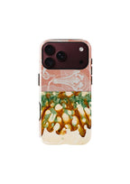 Sancai iPhone case on white background