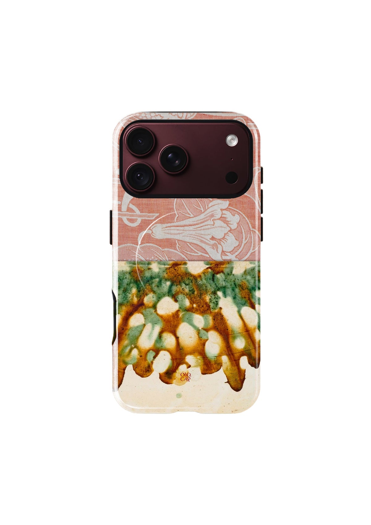 Sancai iPhone case on white background