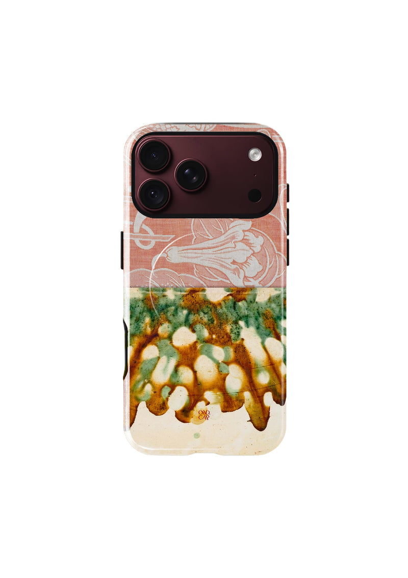 Sancai iPhone case on white background